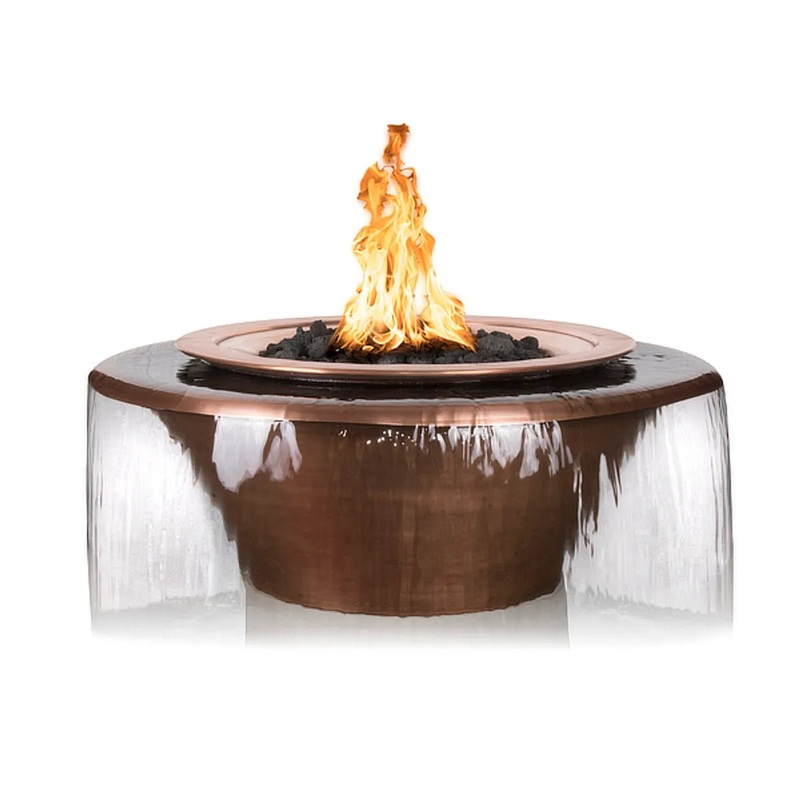 Cazo Fire & Water Bowl- 360 Spill 30″ Propane Match Lit