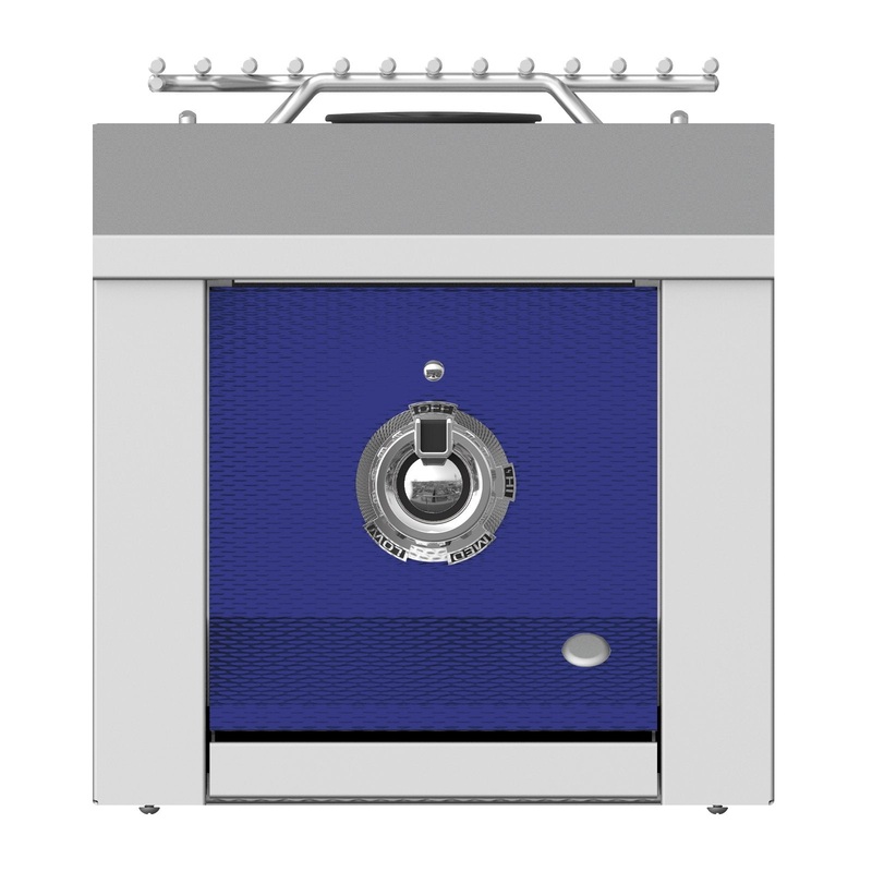 Aspire by Hestan 12-Inch Natural Gas Built-In Single Side Burner (Prince Blue) – AEB121-NG-BU aspire-sideburner-master