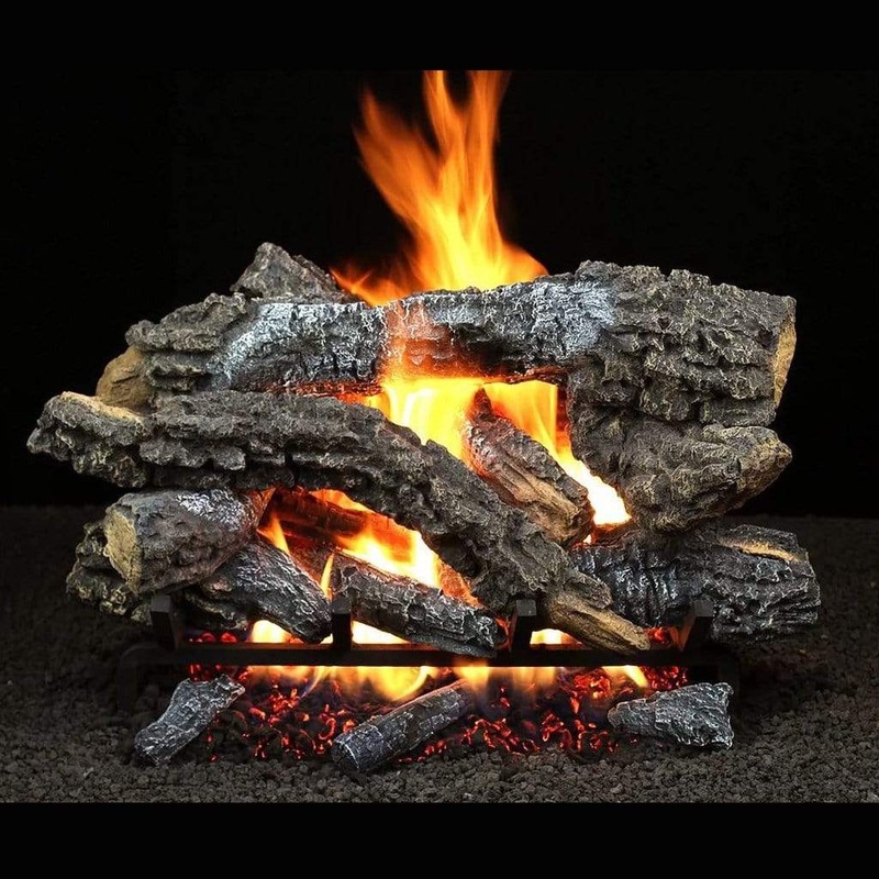 30″ Canyon Timbers Single Side Vented Gas Log – Hargrove