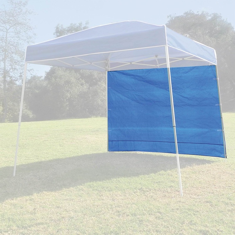 Z-Shade 10′ x 10′ Instant Canopy Tent Sidewall Accessory Only, Blue (4 Pack)