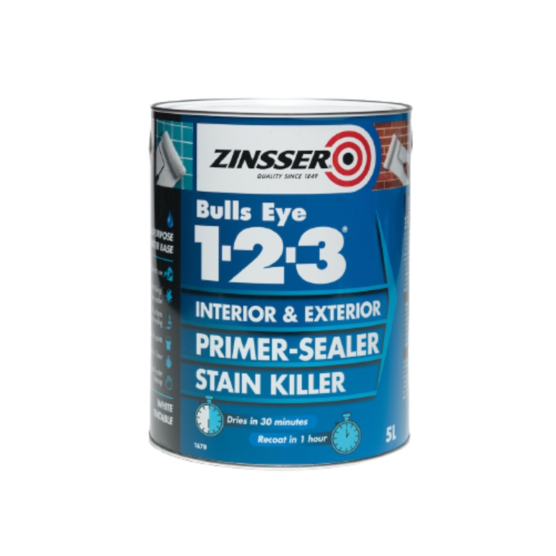 Zinsser Bullseye 1-2-3 Primer Sealer 5lt Default