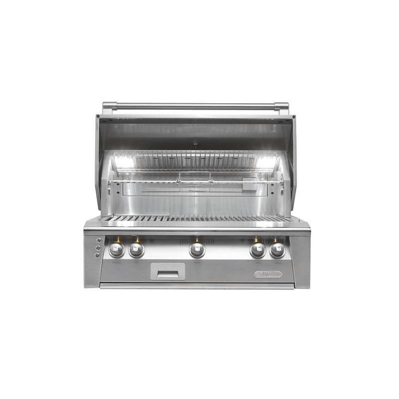 Alfresco – ALXE 36-Inch Built-In Propane Gas Grill With Rotisserie – ALXE-36 Natural Gas