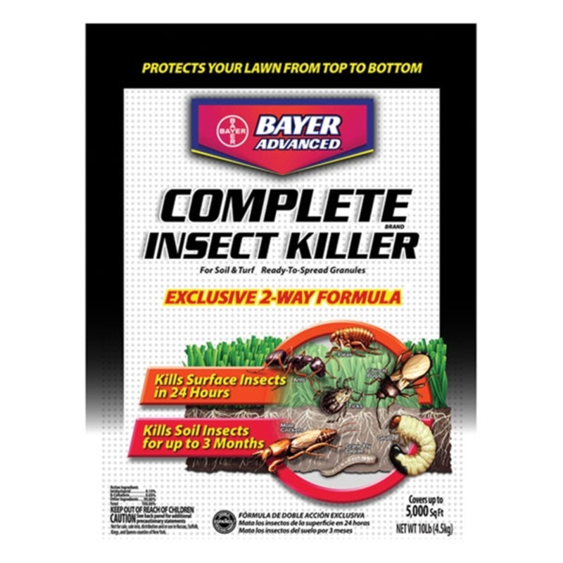 COMPLETE BRAND INSECT KILLER FOR SOIL & TURF GRANULES 10 lbs