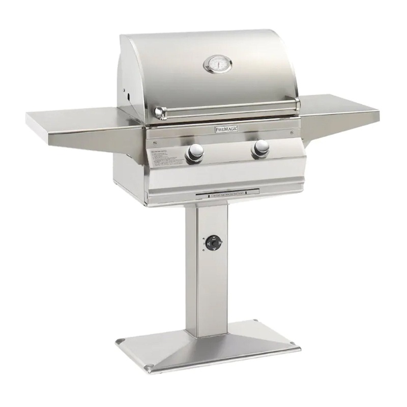 Fire Magic Choice Muilt-User C430i 24-Inch Natural Gas Patio Post Mounted Grill w/ Analog Thermometer – CM430S-RT1N-P6 fm-choicegrill-muiltiuser-master
