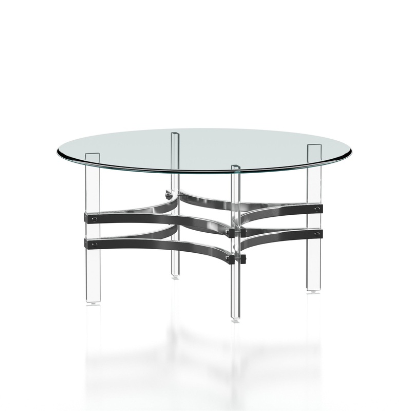 Bilmar Glass Top Coffee Table