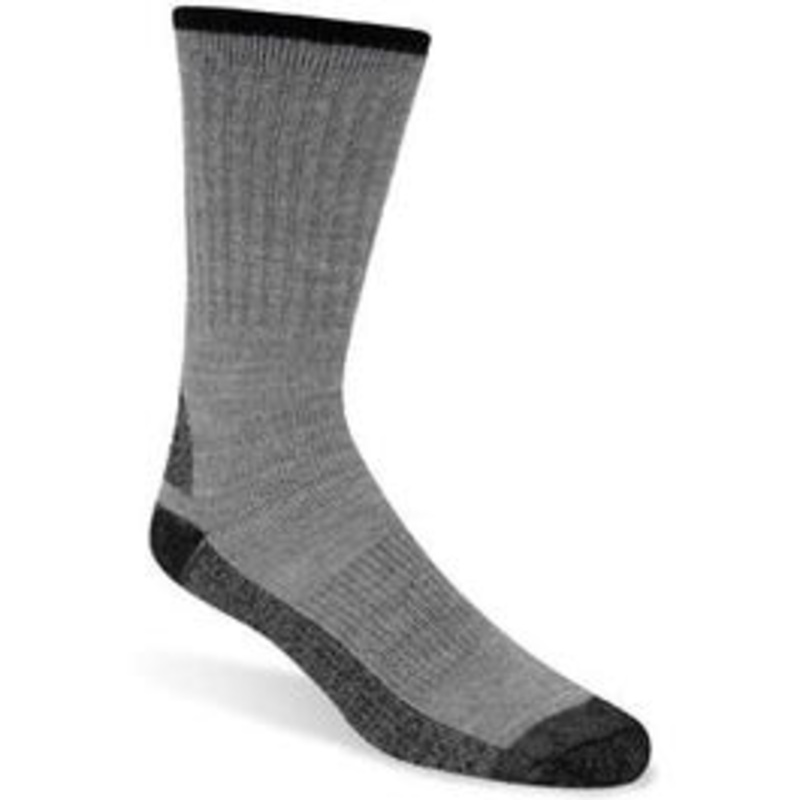 Work Socks, Gray, Men’s XL, 2-Pk.