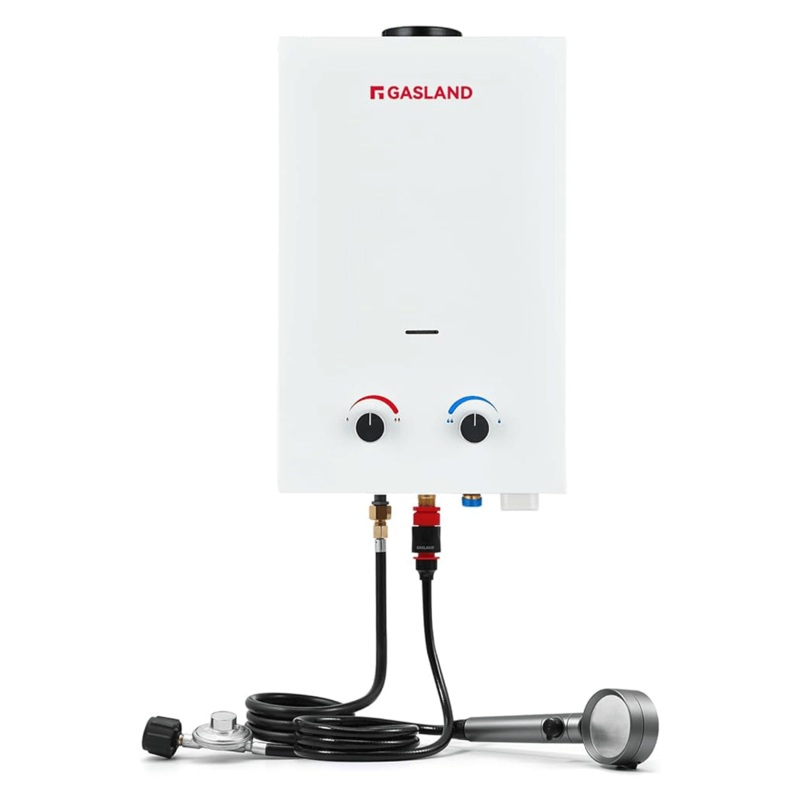 GASLAND Portable Tankless Propane Water Heater – 2.11GPM 8L 55,000 BTU