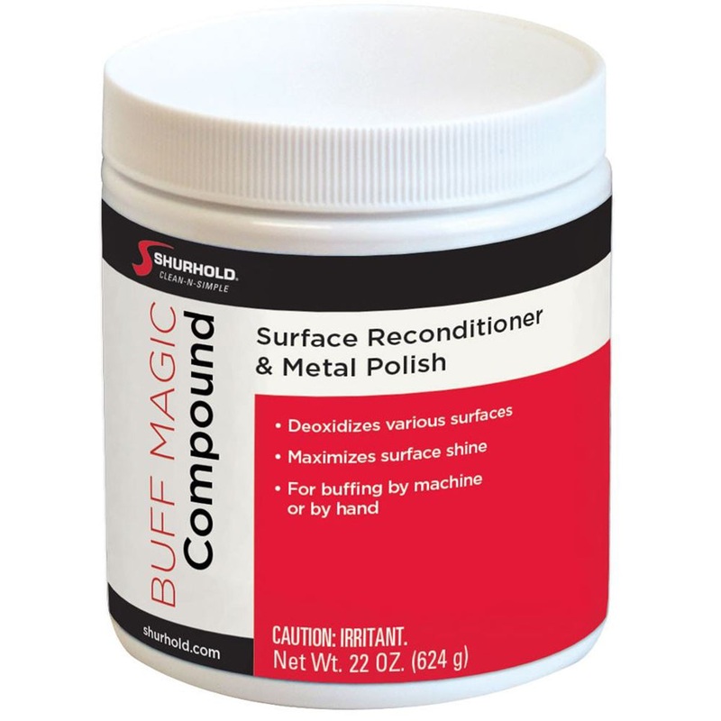 Shurhold Buff Magic Compound Surface Reconditioner  Metal Polish – 22oz [YBP-0101]