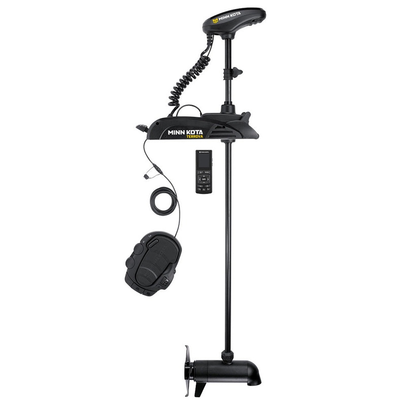 Minn Kota Terrova 112 Trolling Motor w/Wireless Remote – Dual Spectrum CHIRP – 36V – 112LB – 60″ [1358310]