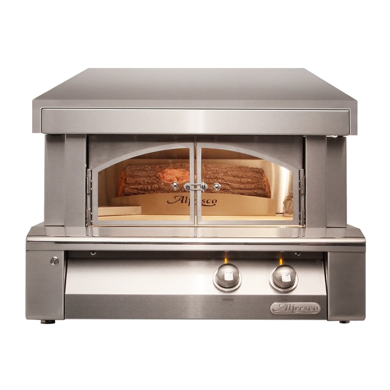 Alfresco 30-Inch Natural Gas Countertop Mounting Pizza Oven Plus – AXE-PZA-NG alfresco-pizzaoven-master