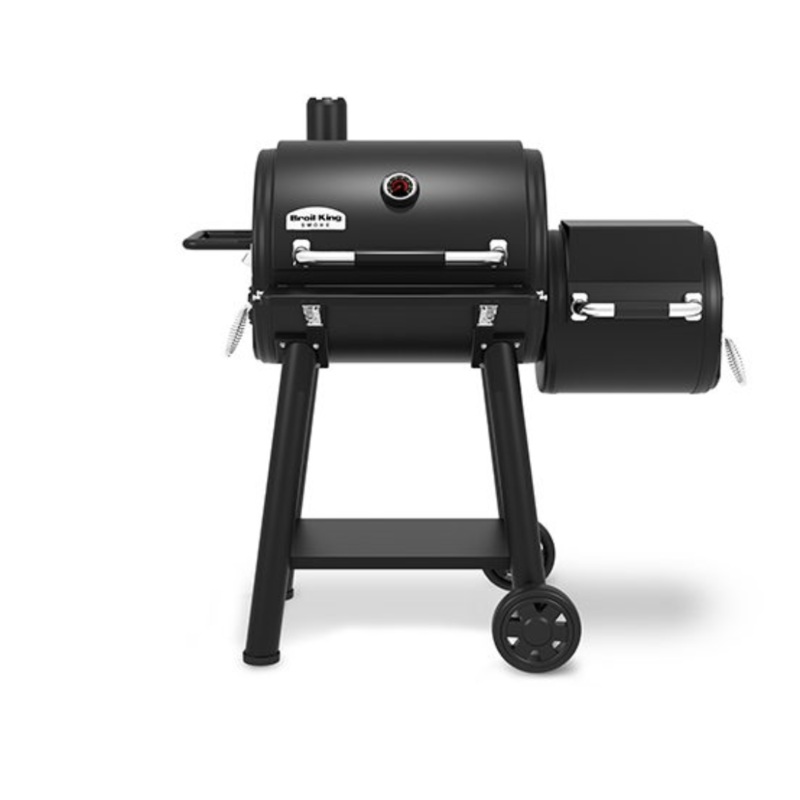 Broil King Regal Offset 400 Freestanding Charcoal Smoker