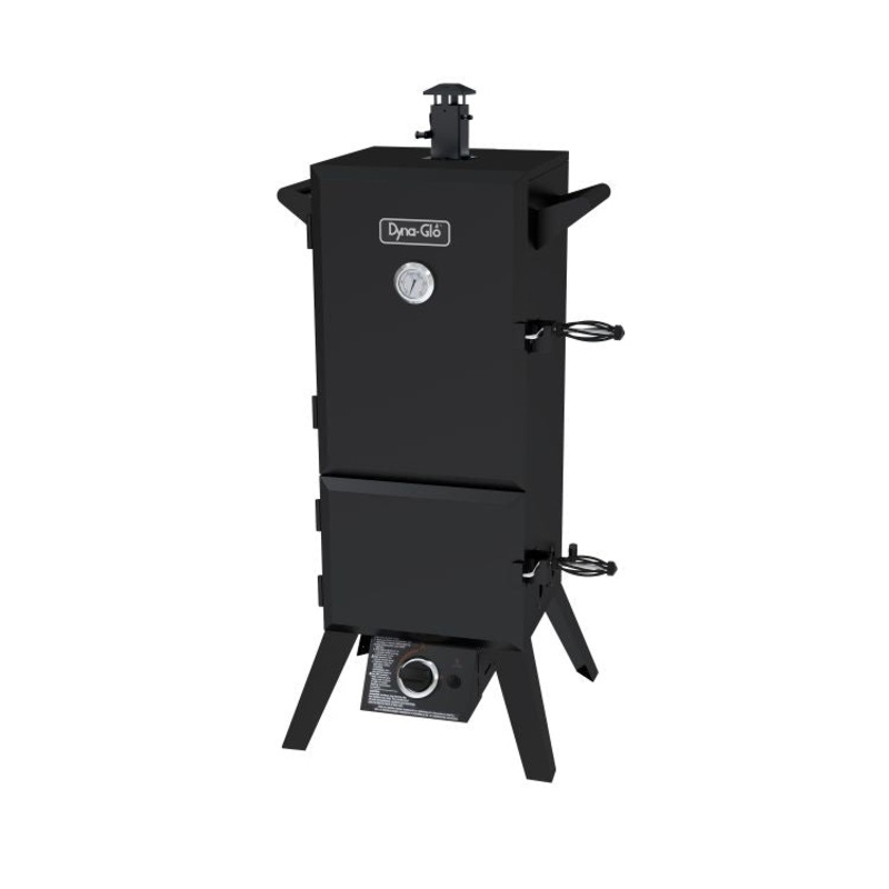 36-in Dual Door LP Gas Smoker