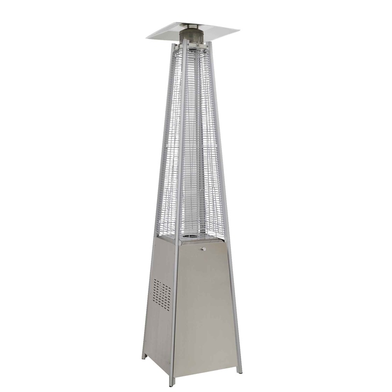 Pyramid Gas Patio Heater 13kW, Stainless Steel – DG99