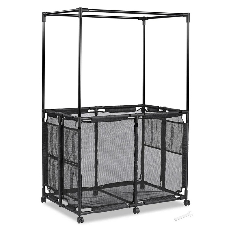 Yescom 36″ Pool Toy Storage Noodle Float Holder Black