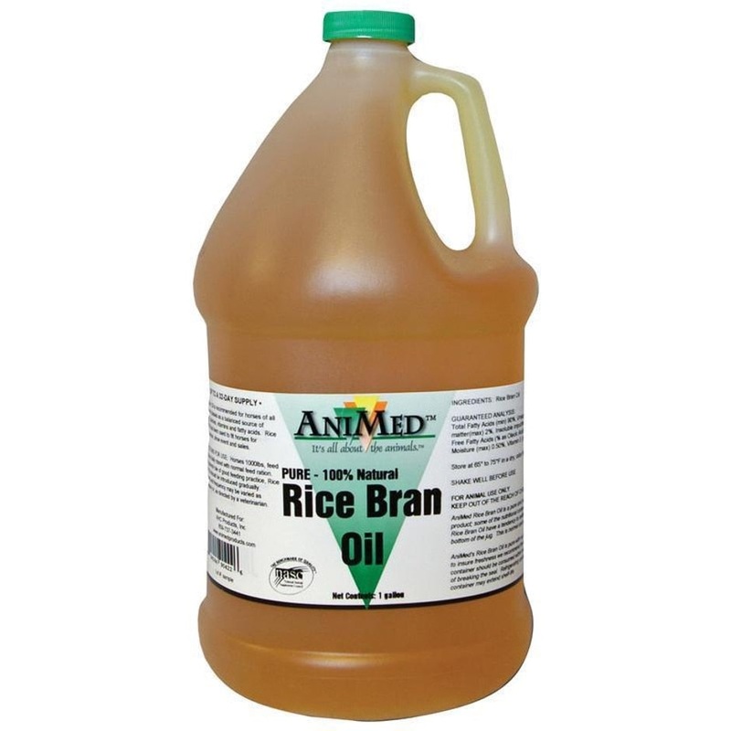 ANIMED PURE 100% NATURAL RICE BRAN OIL 1 GAL