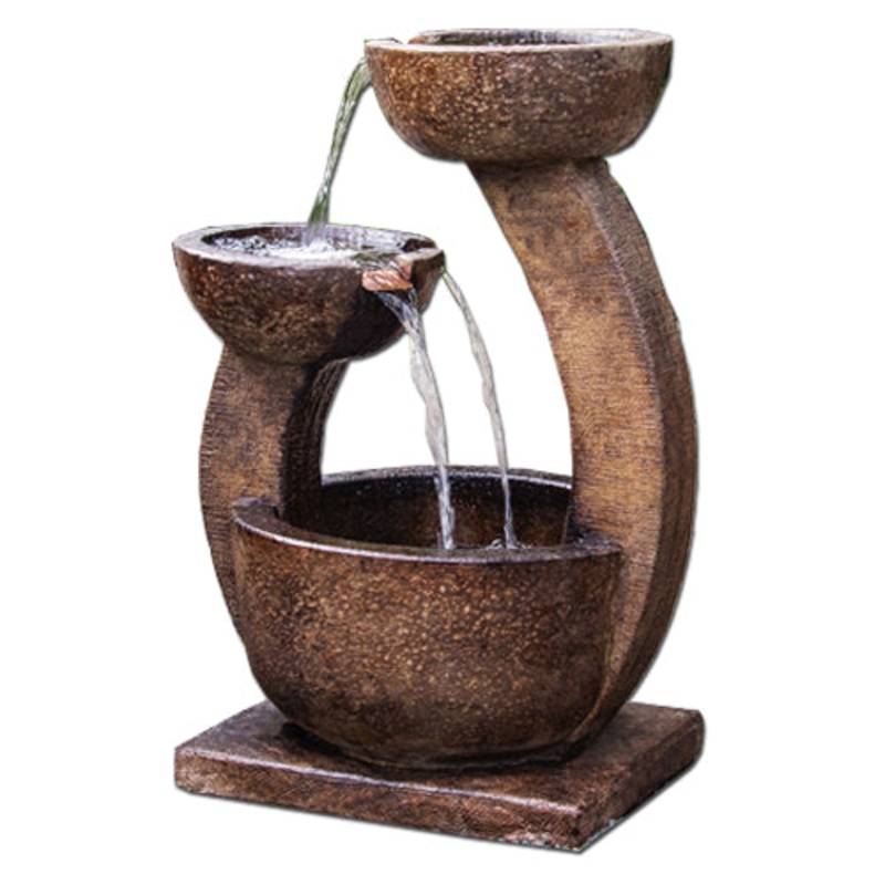 Zen Two Bowl Fountain