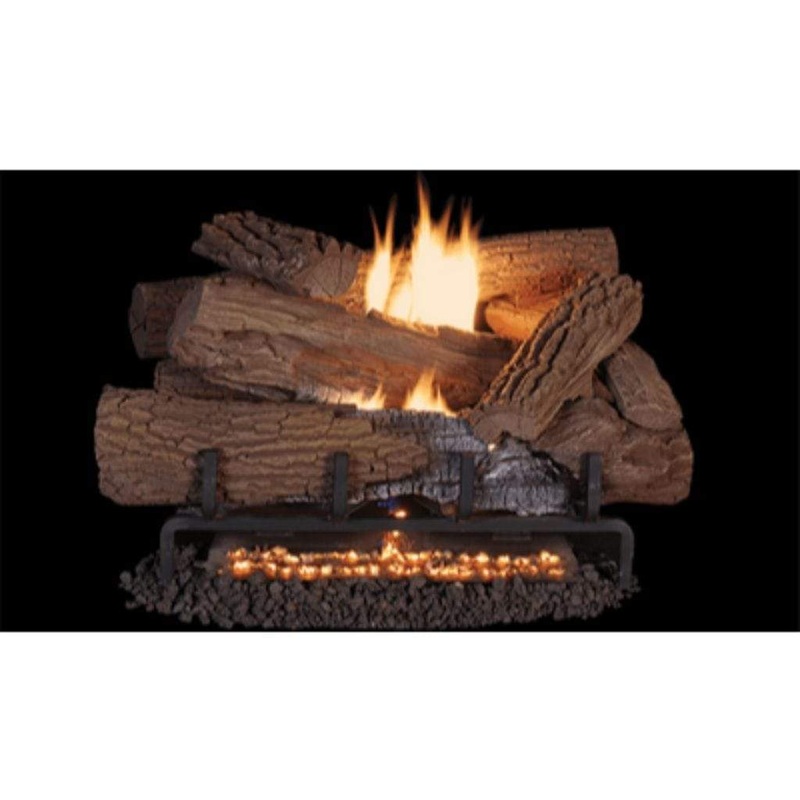Superior | Mega-Flame Vent-Free Ember Bed Burners 24″ Natural Gas Millivolt Ignition