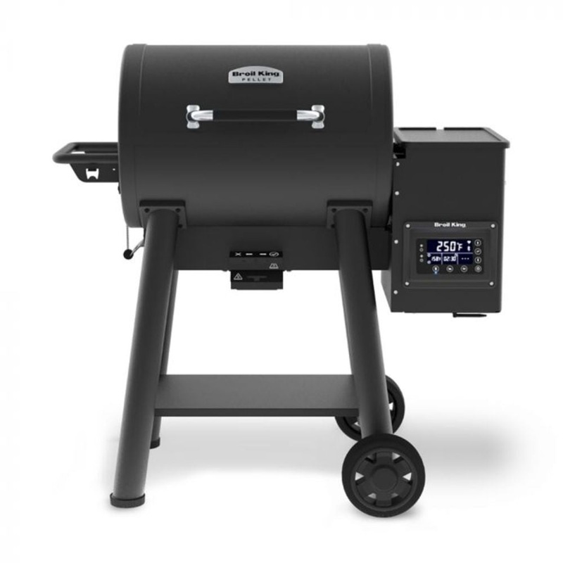 Broil King 493051 Crown 400 Freestanding Pellet Smoker & Grill