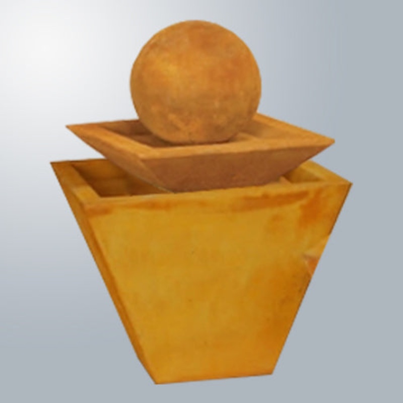 Two Tier Tapered Square Fountain