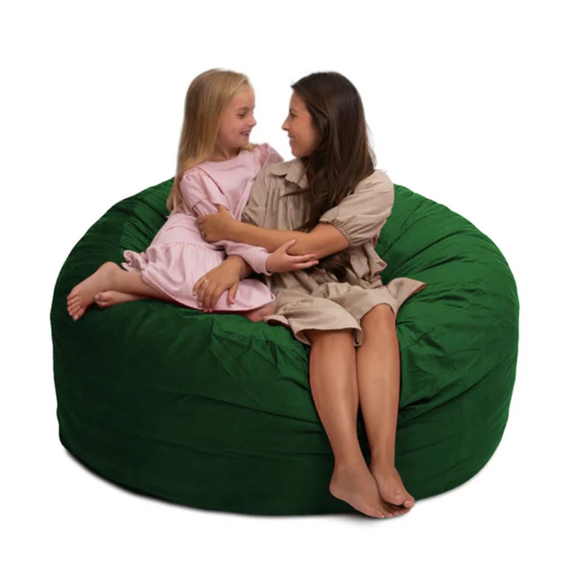 Ultimate Sack 5ft Bean Bag Chair, Oversized Indoor Comfy Lounger, Hunter Suede