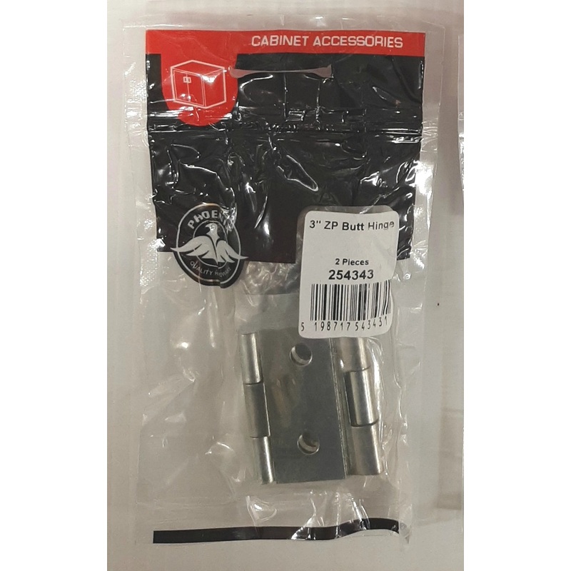 3″ Steel Butt Hinge (Pair) Default