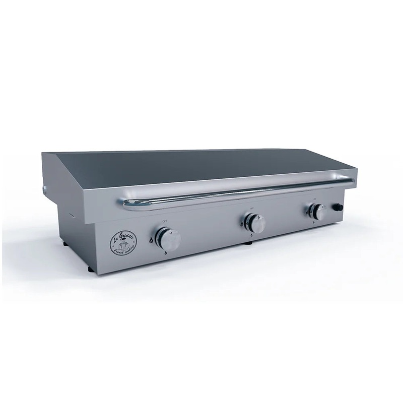 Le Griddle 41 Ultimate 3-Burner Gas Griddle Stainless Steel with Dual Plate System