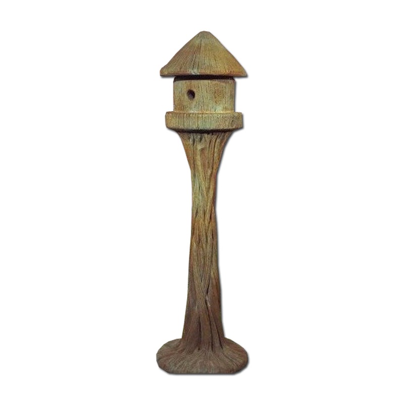 Tall Round Bird House