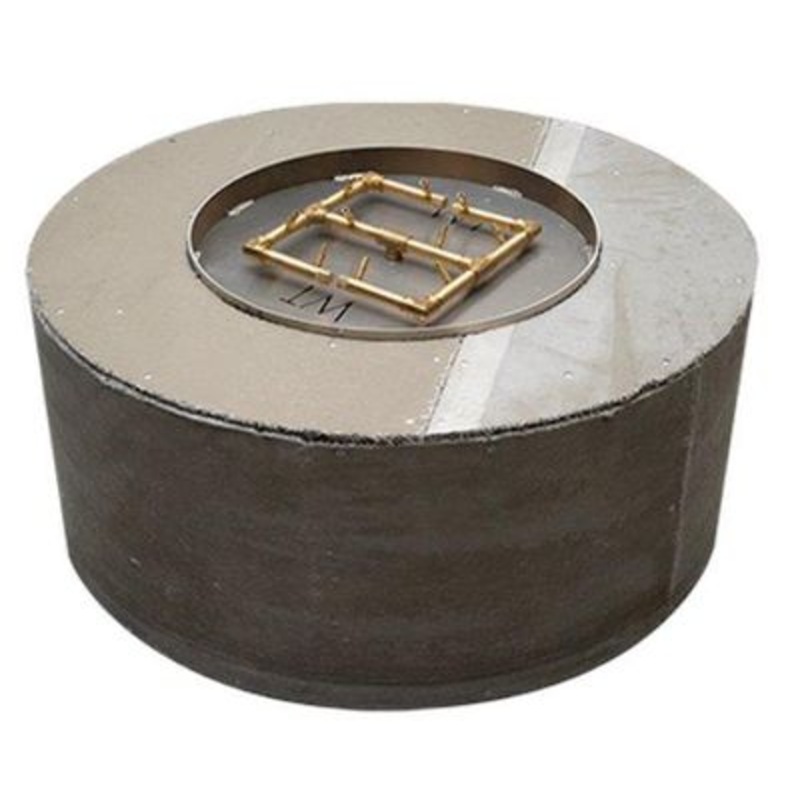 Warming Trends Crossfire 60 Inch x 18 Inch Circular Ready-to-Finish Fire Pit Kit – FC60 Natural Gas