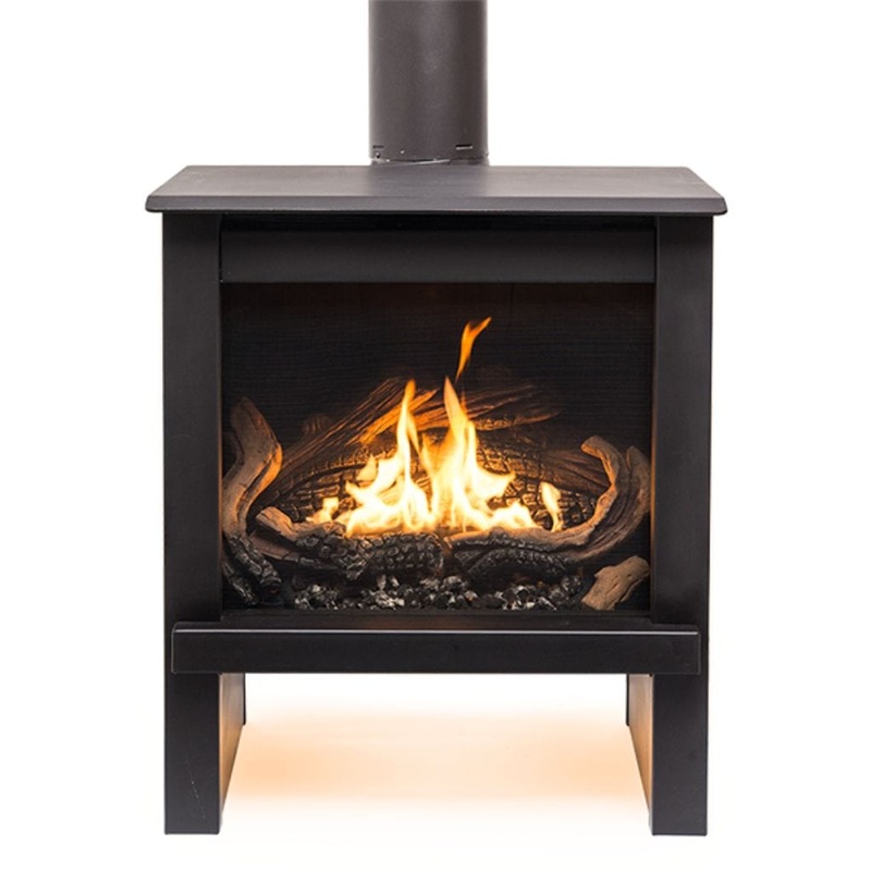 True North 25 inch Direct Vent Freestanding Gas Stove TN24