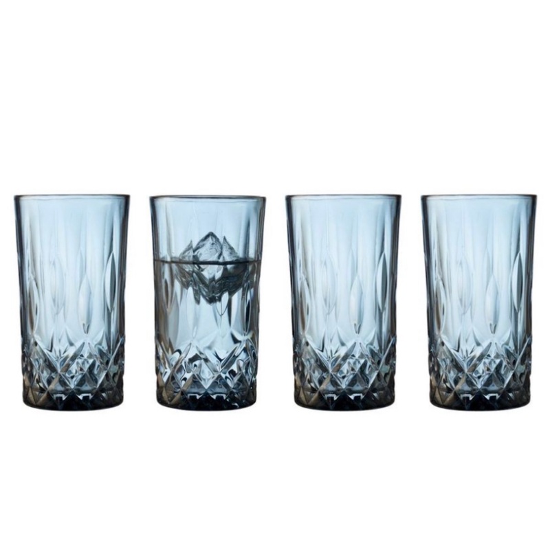 Highball  Sorrento 32cl 4pcs Blue Blue