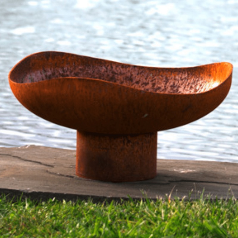 The Fire Pit Gallery 24-Inch Mini Sand Dune Portable Steel Fire Bowl