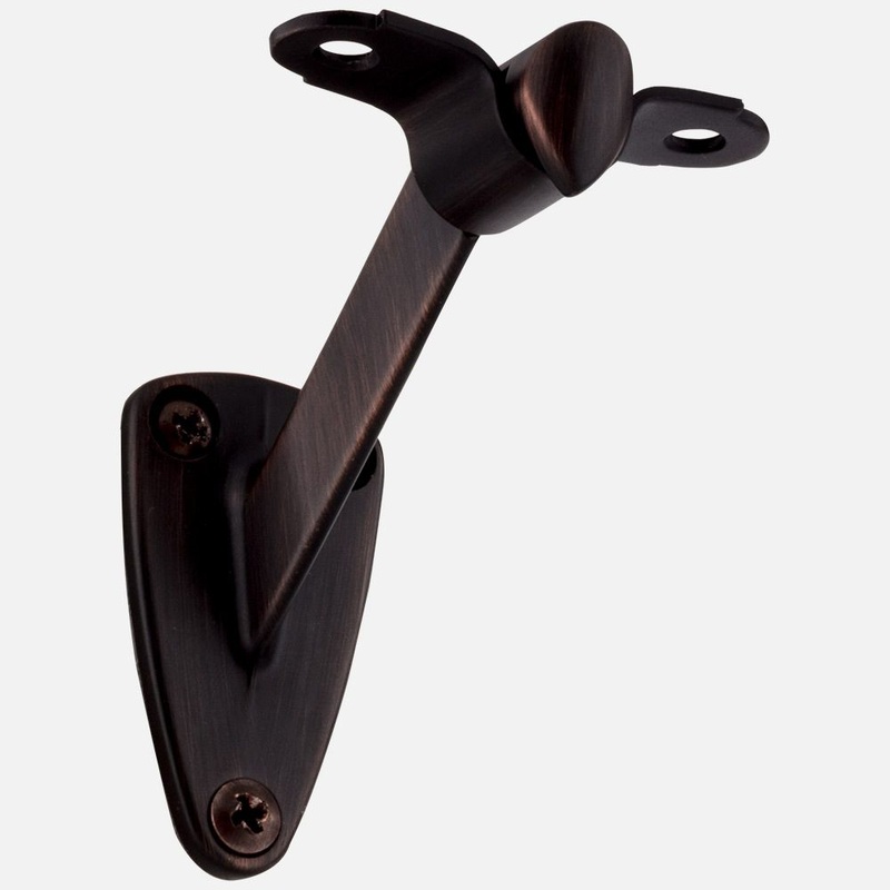Kasaware 3-3/8″ Heavy Duty Handrail Bracket Oil Rubbed Bronze Finish