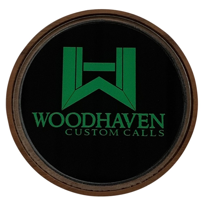 WOODHAVEN CUSTOM CALLS WH025 Legend Friction Call Glass Turkey Yelps, Purrs, Clucks, Cutts