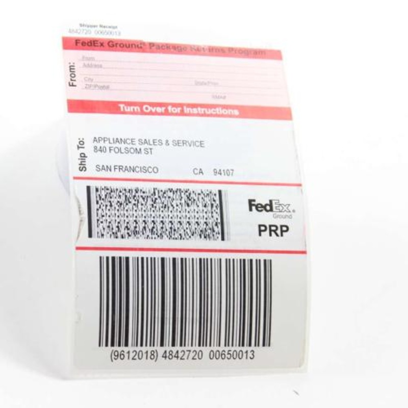 Delonghi Return Service Label Client To – Prp-Sanfrancisco