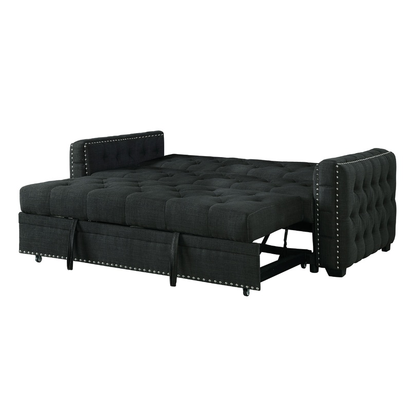Ghades Transitional Tufted Futon