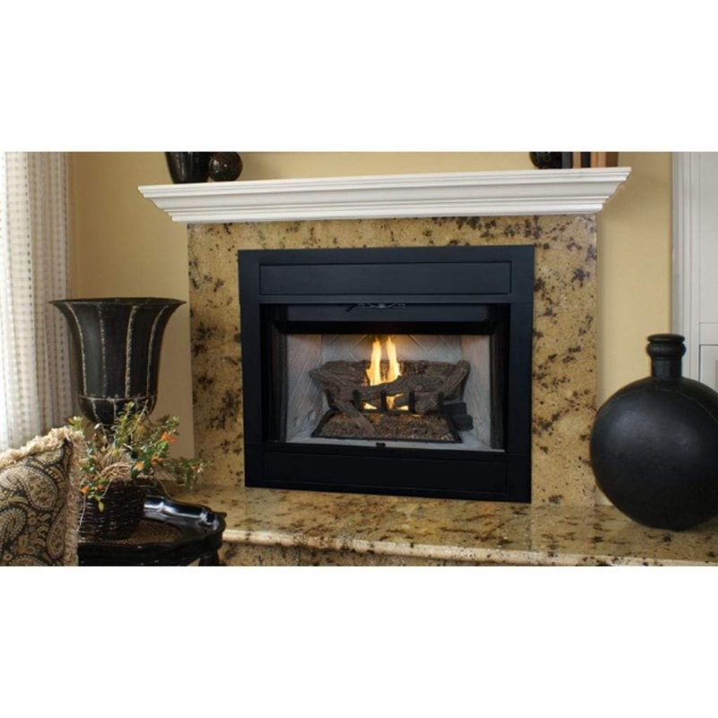 Superior BRT4542 Traditional B-Vent Gas Fireplace 42 Millivolt Natural Gas