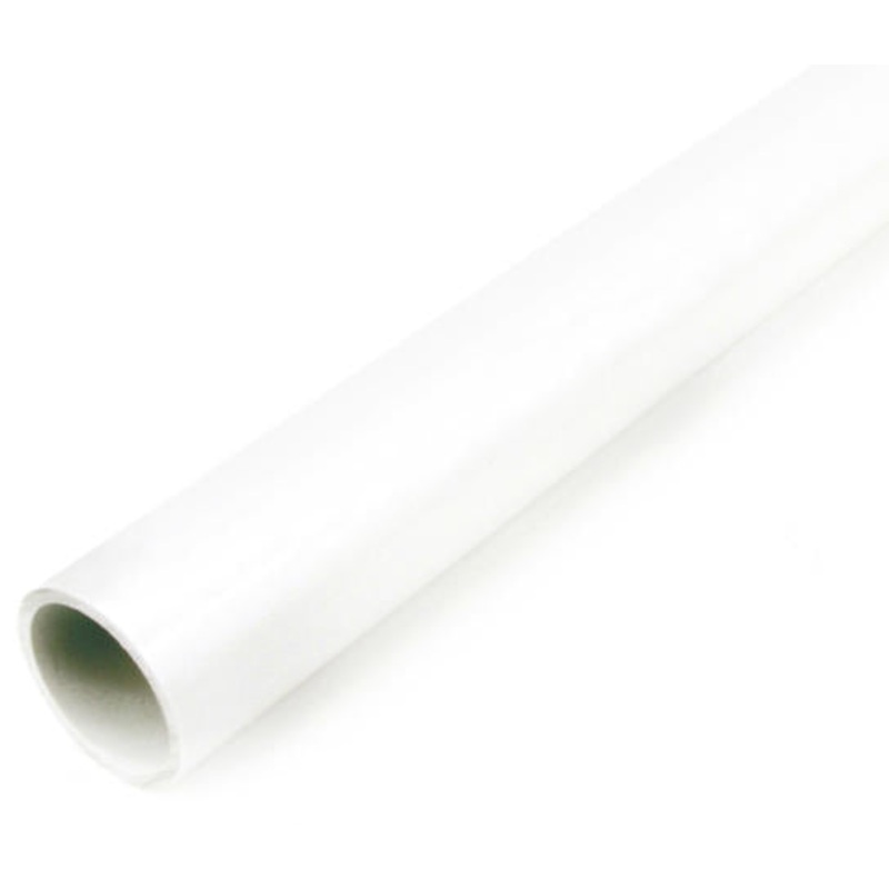20mm White Conduit Heavy- 3m
