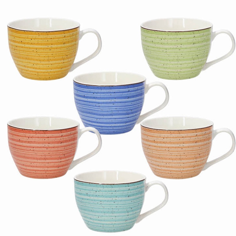 Iris kaleido 6 Breakfast Cup 420cc