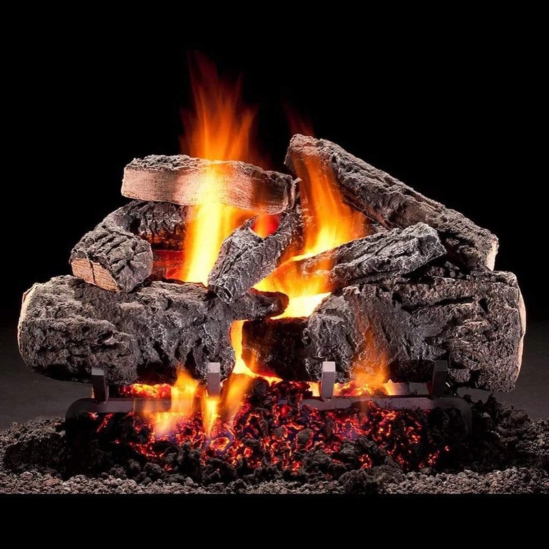 36″ Cross Timbers See-Thru Vented Gas Log – Hargrove