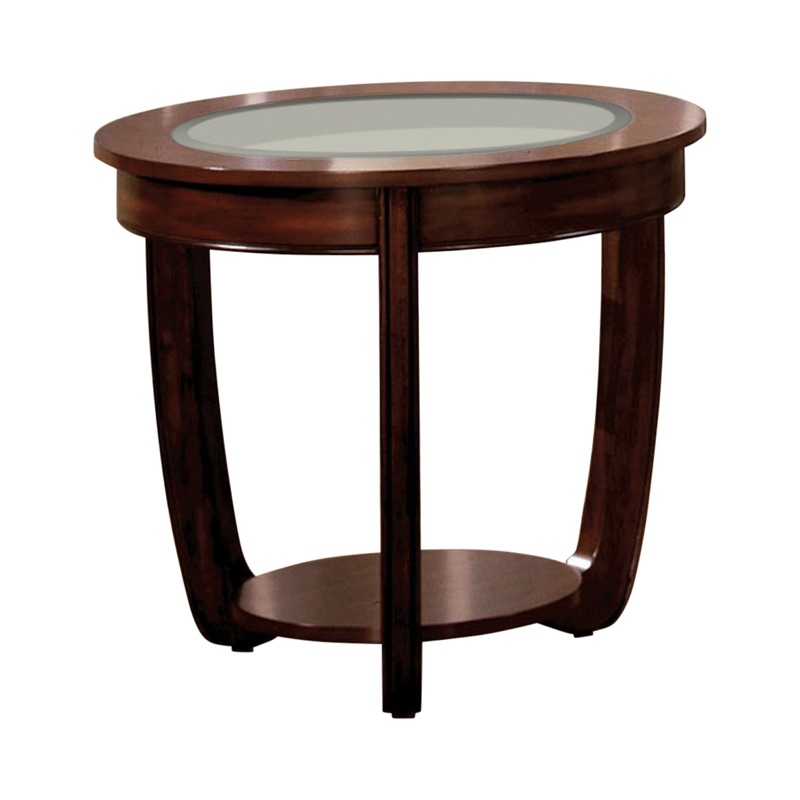 Shervin Transitional Open Shelf End Table