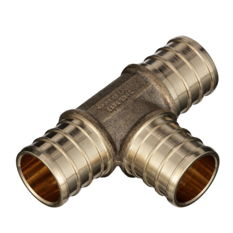 Zurn PEX XL- Brass Barb Tee