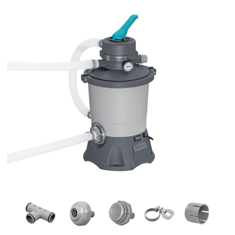 Bestway 950Gal Sand Filter Pump for Above Ground Swimming Pools (Open Box)