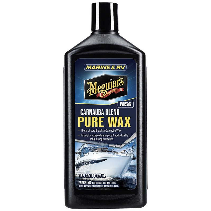 Meguiar’s #56 Boat/RV Pure Wax – 16oz [M5616]
