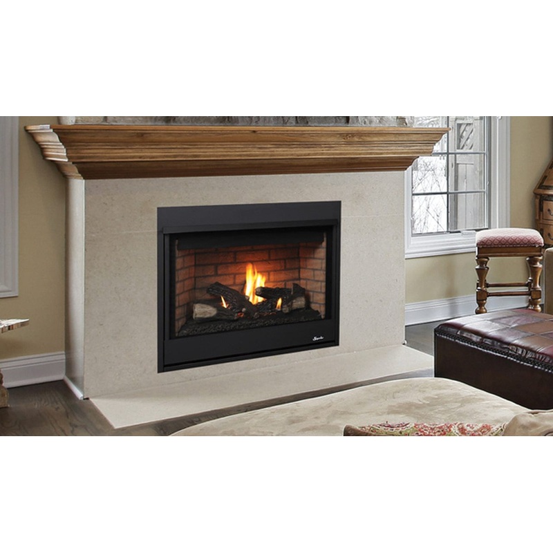 Superior – 40″ Direct Vent Linear Fireplace | DRT2040 Top Vent Millivolt Natural Gas