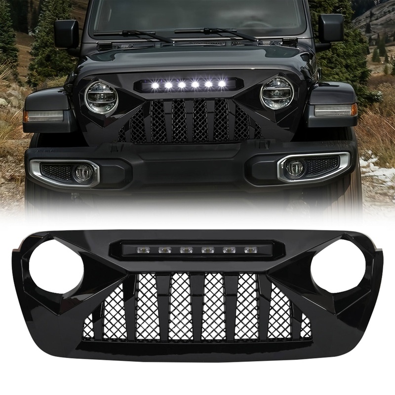 AMERICAN MODIFIED  Shark Grille for 2018+WranglerJL & 2020+GladiatorJT(Open Box)