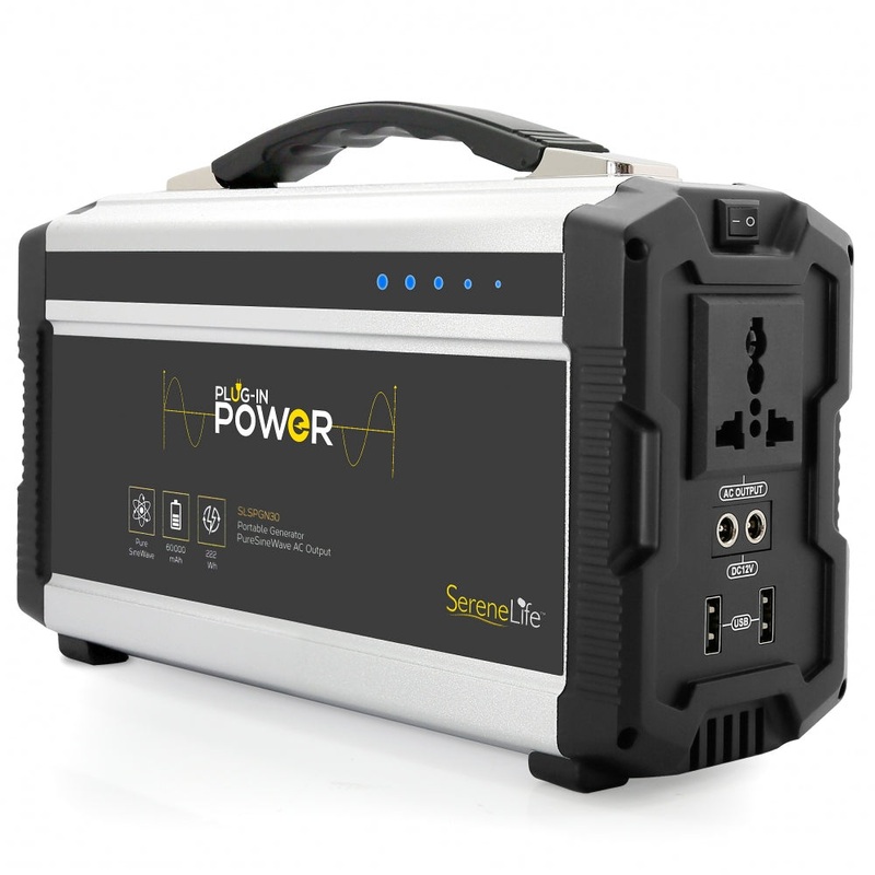 Portable Power Generator 60,000mAh Lithium Battery Dual USB Ports