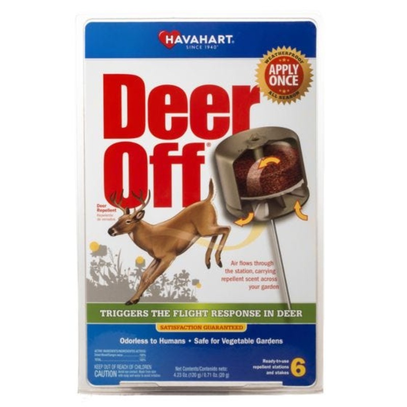 Woodstream Havahart Deer Off Weatherproof Deer Repellent Stations 1.5 lb.