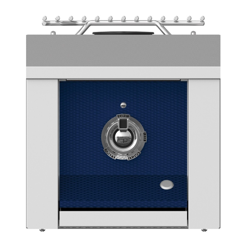 Aspire by Hestan 12-Inch Natural Gas Built-In Single Side Burner (Orion Dark Blue) – AEB121-NG-DB aspire-sideburner-master