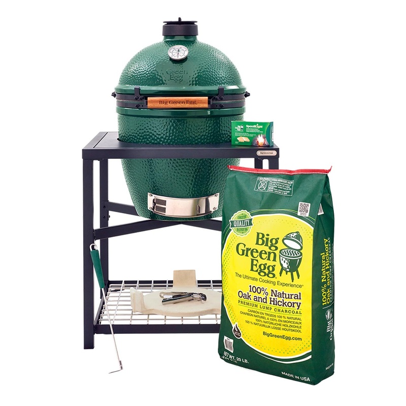 Large Big Green Egg + Modular Nest Package