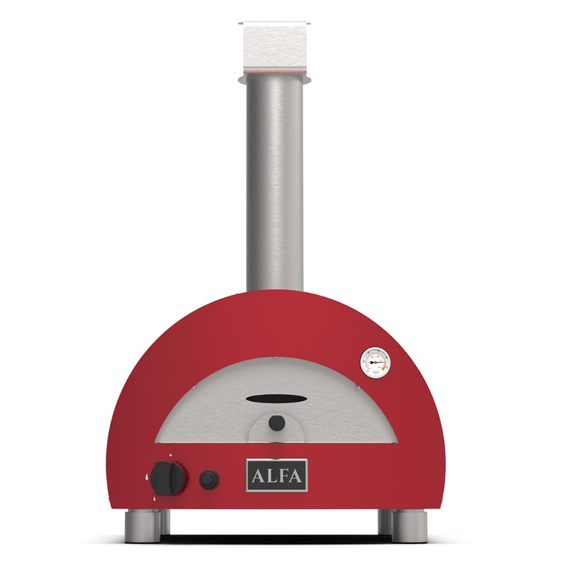 Alfa Moderno Portable Pizza Oven in Antique Red (LP)